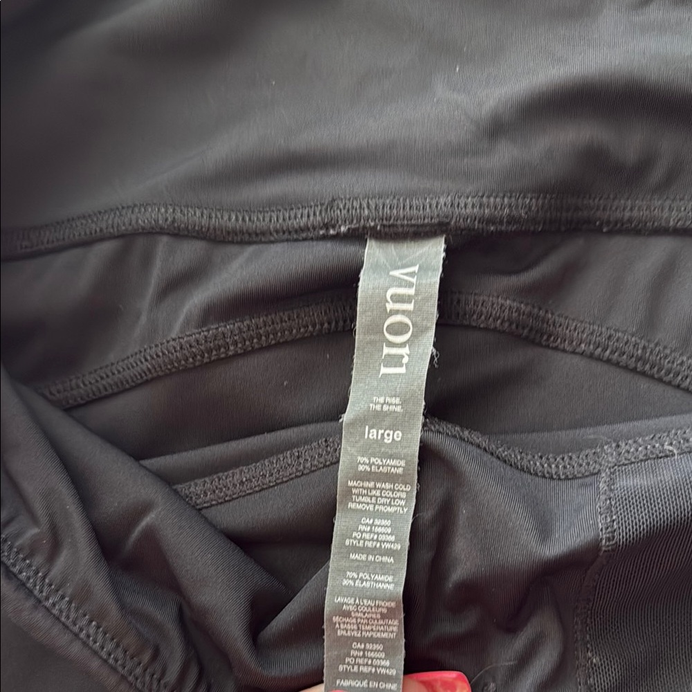 Vuori Black Leggings